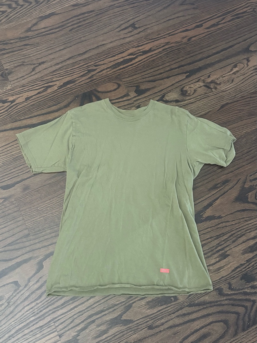 Supreme Men's Olive Green T-Shirt